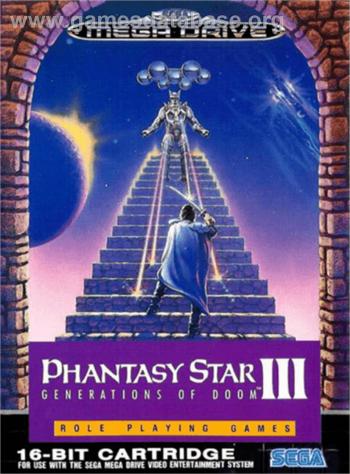 Cover Phantasy Star III - Generations of Doom for Genesis - Mega Drive